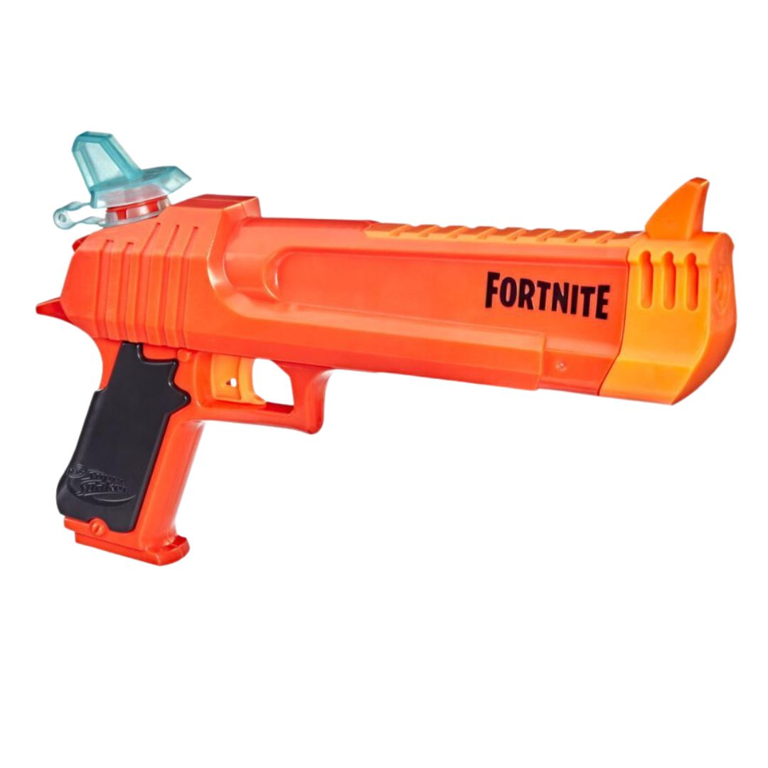 Nerf Super Soaker Fortnite HC Pistola Lanza Agua Hasbro Naranja - Imagen 2