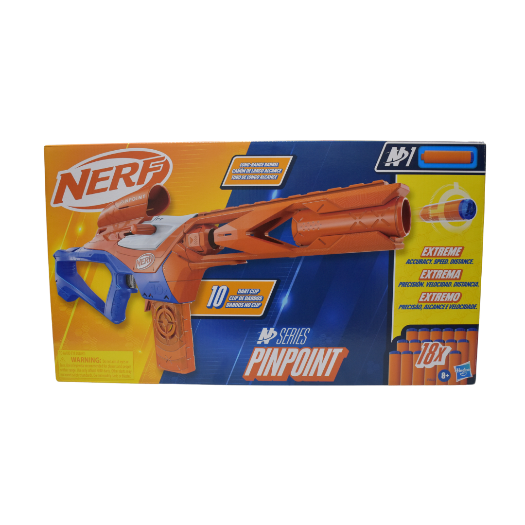 Lanzador Nerf N Series con cargador de 10 dardos