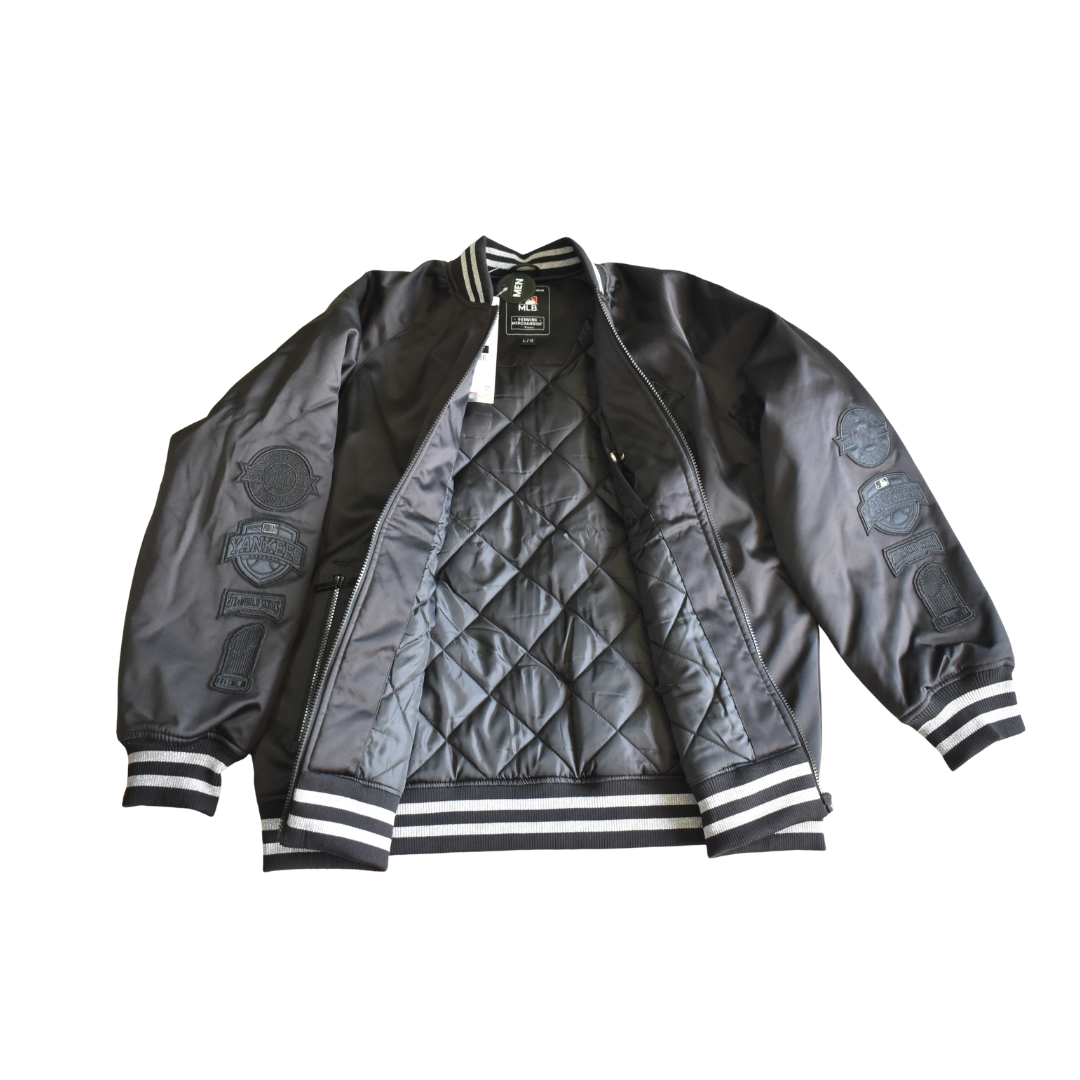 Chaqueta Bomber Fanatics New York Yankees Satin - Imagen 3
