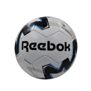 Pelota de fútbol Reebok Zig Generation número 5 color blanco rosa.